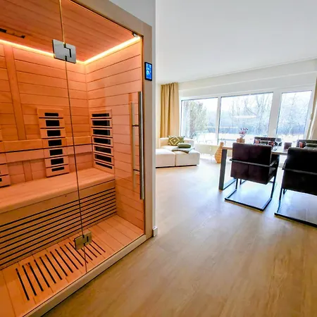 شقة Boddenhof 45 - Auszeit Fuer 2 Mit Infrarot-Sauna